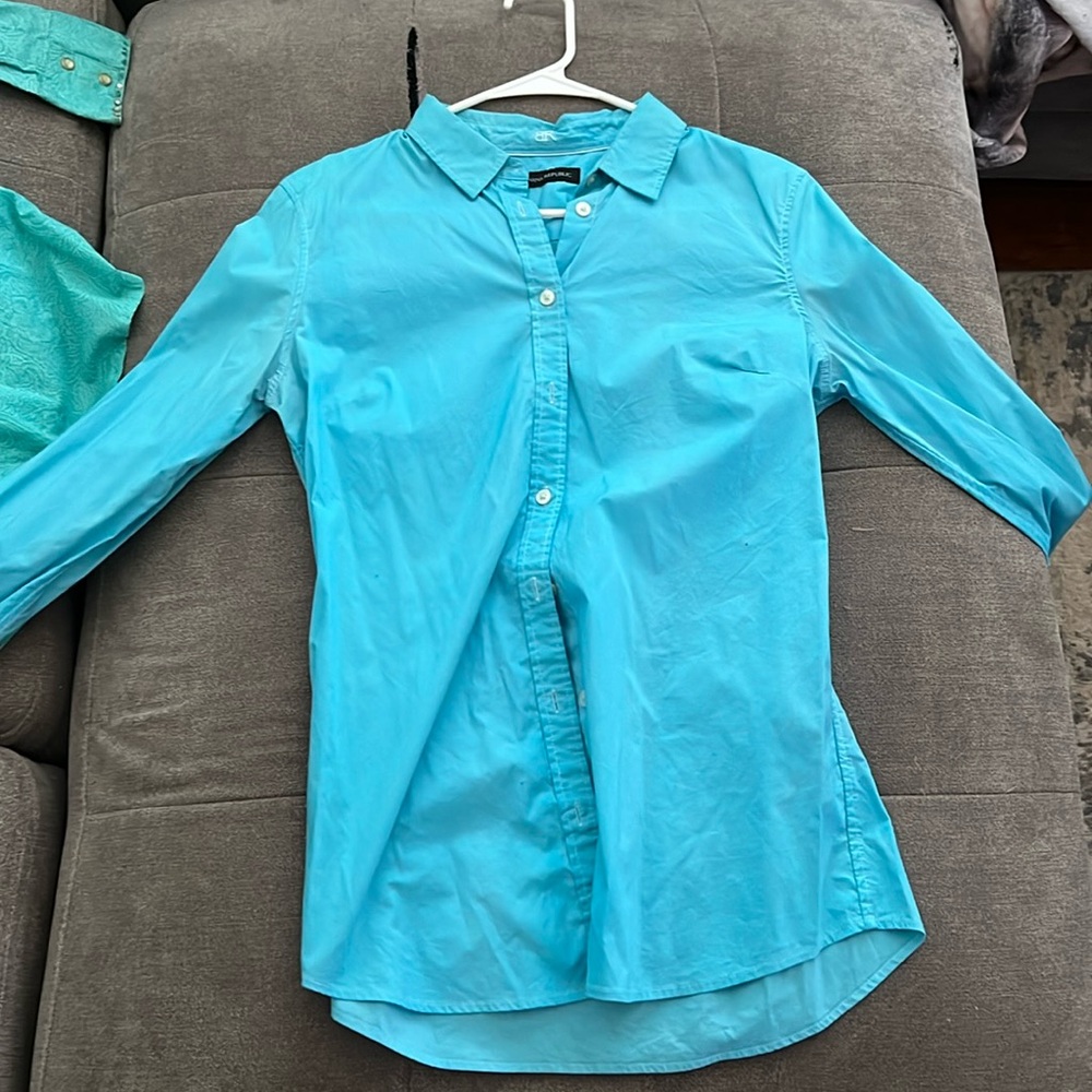 Banana republic button down!